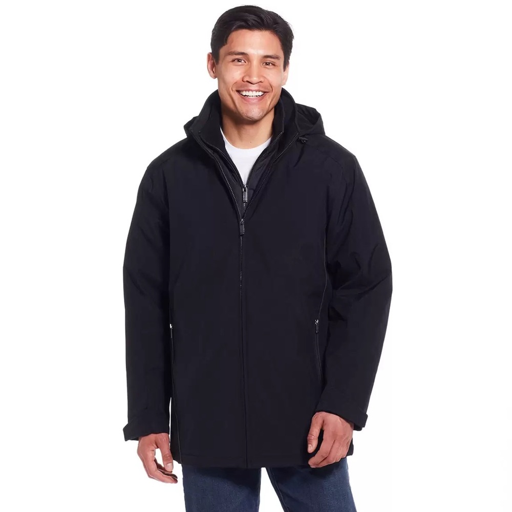Weatherproof Black Double Layer Stretch Tech Wint… - image 2
